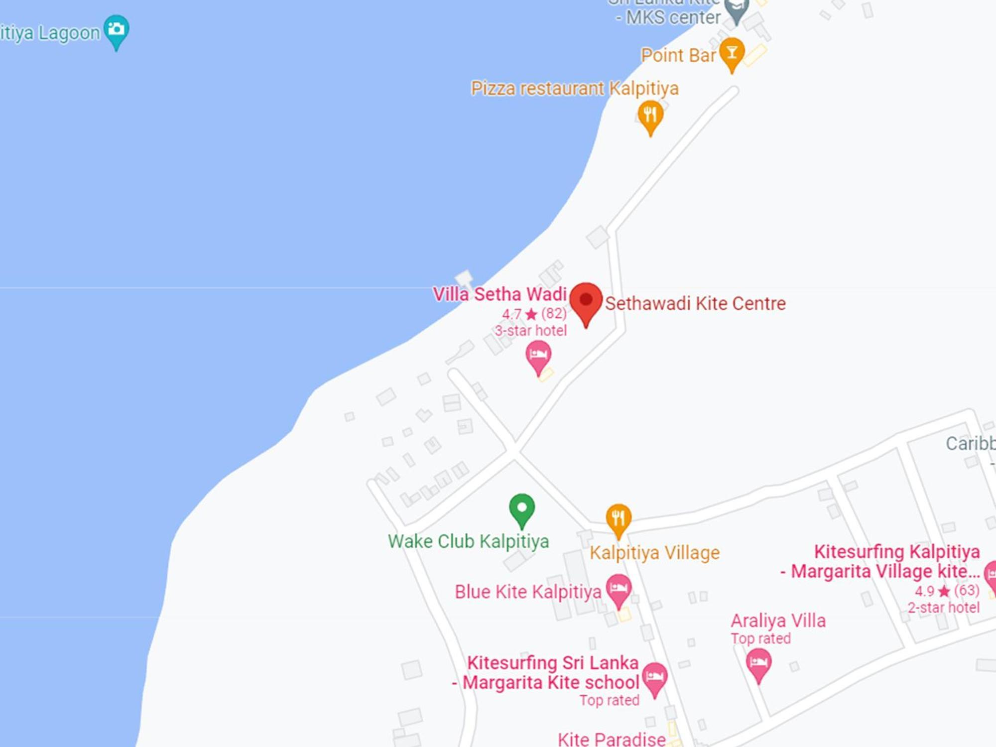 Villa Sethawadi Hotel And Kitesurf Centre Kalpitiya Bagian luar foto